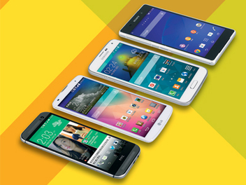 Samsung S5、HTC M8、Sony Z2、LG G2 旗艦智慧機大評比