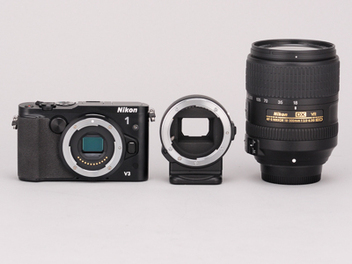 Nikon 1 V3 與 FT-1 轉接環，原廠 Nikkor 鏡頭 實拍分享