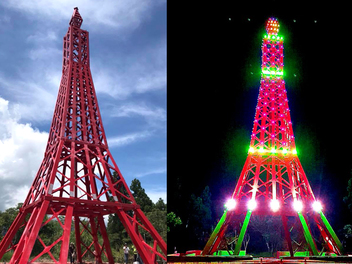 這是政府斥資1300萬打造的「巴陵鐵塔」，市議員：未來將媲美法國巴黎鐵塔