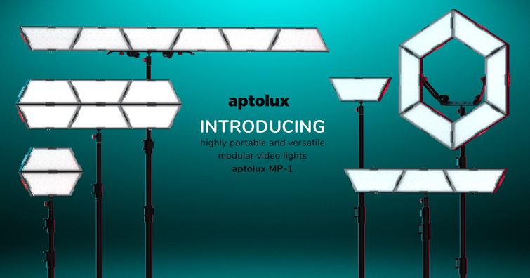 Aptolux推出模組化變形LED燈，讓你在補光應用上可更具彈性變化
