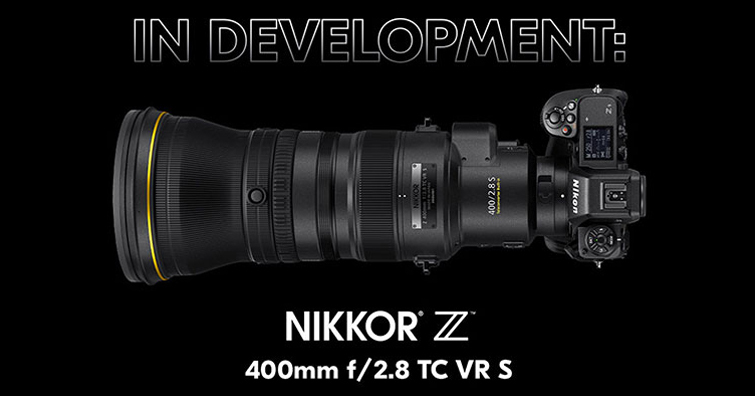 【乳摸】Nikon NIKKOR Z 400mm f/2.8 TC VR S 將可能在今年第一季量產發售！？