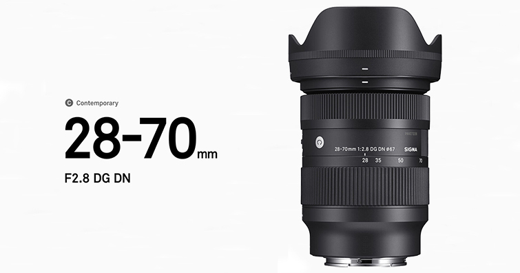 SIGMA 28-70mm F2.8 DG DN | Contemporary成為2021年日本最受歡迎的鏡頭