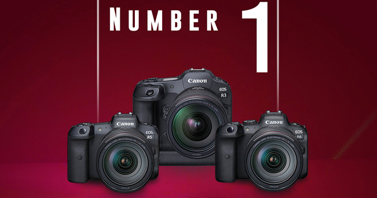  Canon 可交換式鏡頭數位相機，連續十九年蟬聯全球市佔第一