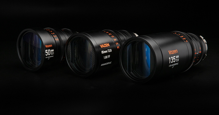 Vazen 推出 135mm T2.8 1.8X 電影鏡頭！完成全片幅 1.8x 壓縮比系列的 3 鏡頭陣容