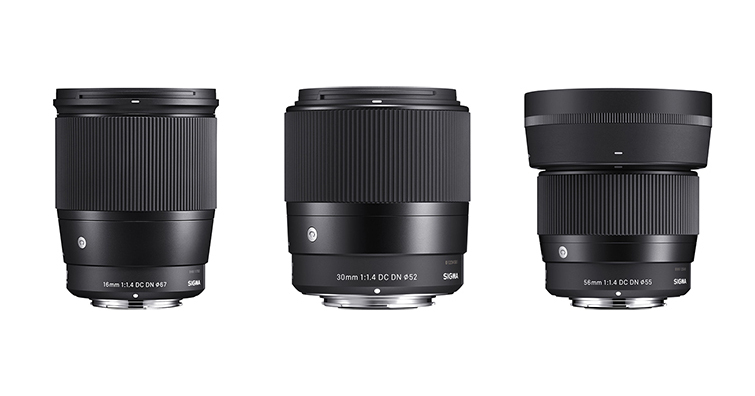 APS-C限定！SIGMA發布16mm、30mm、56mm三款F1.4大光圈鏡頭for Nikon Z-mount
