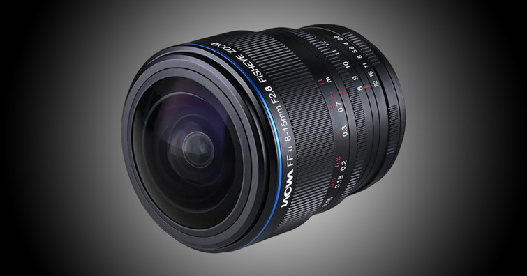 老蛙推出 Laowa 8-15mm F2.8 FF 變焦魚眼鏡頭！全周魚眼、對焦魚眼兩者兼具