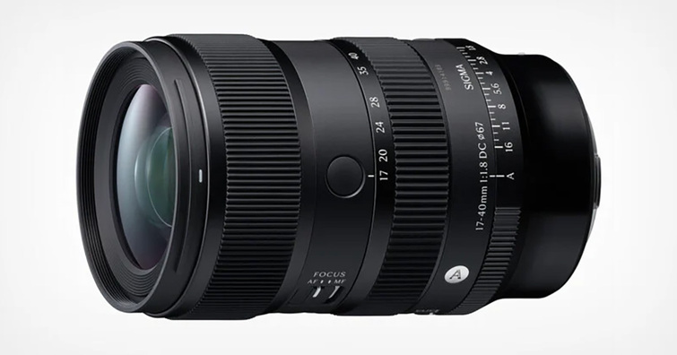 Sigma 正式推出 17-40mm F1.8 DC | Art ：傳奇鏡頭的最新繼承者