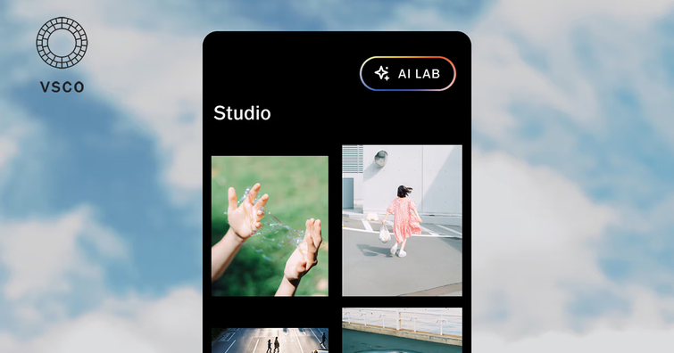 VSCO 宣布推出 AI Lab 新功能，將人工智慧技術融入影像處理，協助精緻化影像細節