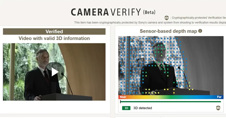 杜絕造假！Sony 宣布擴展相機真實性解決方案，正式支援影片防偽驗證